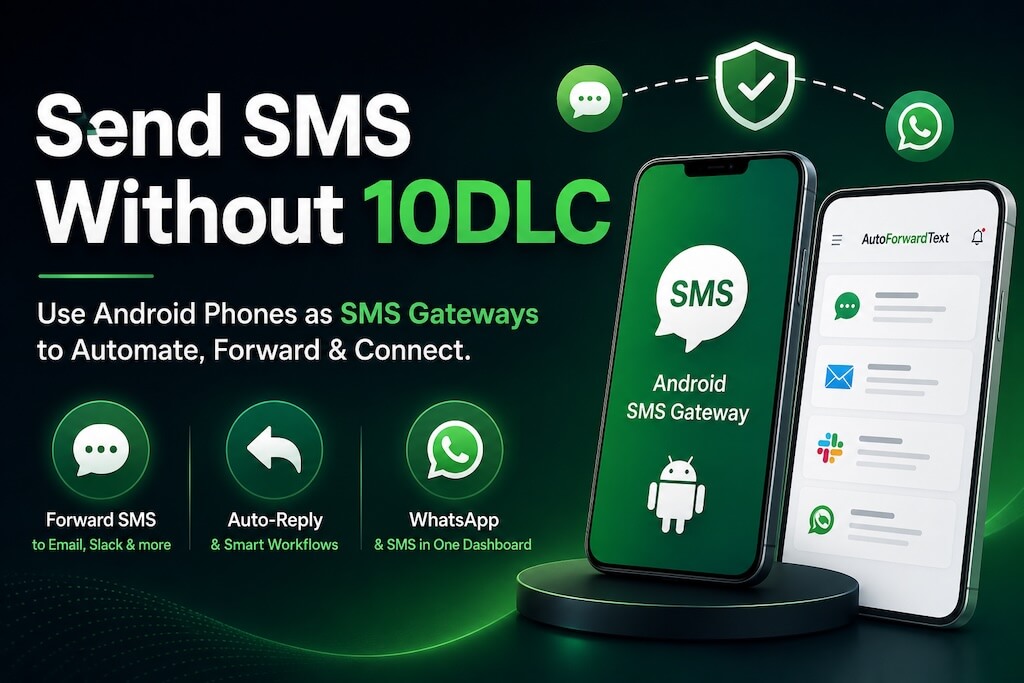 can you send sms without a2p dlc registration ?